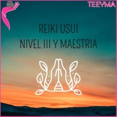 Curso Online de Reiki Usui Nivel 3 Con Maestría - CON REQUISITOS