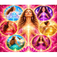 Colección Mujer Power: 6 Mesas Radiónicas para tu Transformación