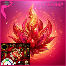 Curso Online de Mesa Radionica de la Llama Oro Rubi